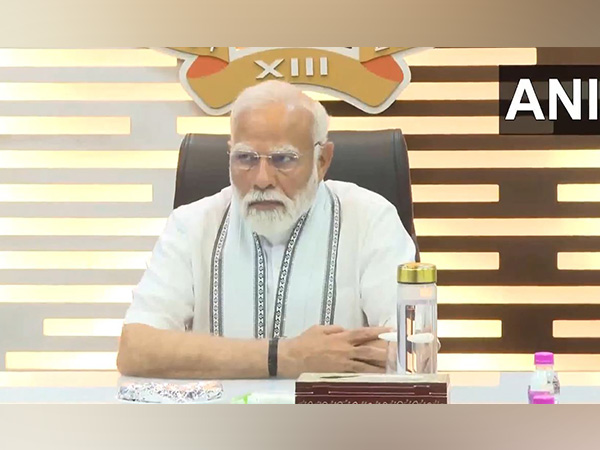 Prime Minister Narendra Modi chairs review meeting (Photo/ANI)