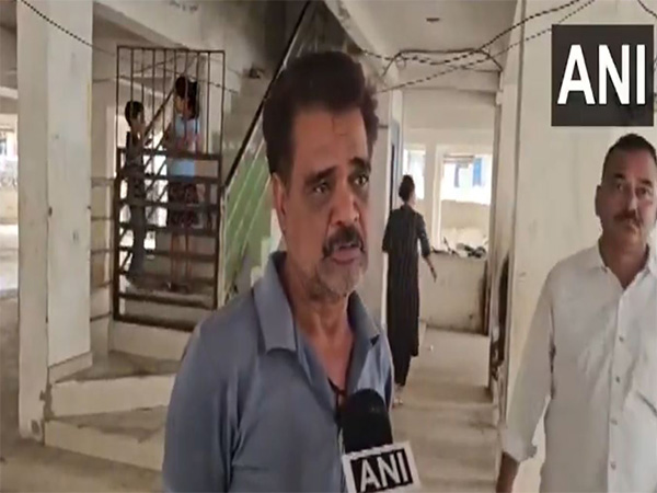 Relative of a deceased passenger of AI-171 plane crash, Suresh Khatik (Photo/ANI)