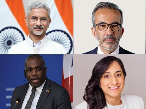 EAM S Jaishankar (Photo/ X@DrSJaishankar), UK Foreign Secretary David Lammy (Photo/Reuters), Portuguese Foreign Affairs Minister Paulo Rangel (Photo/@PauloRangel_pt),  Canadian Foreign Minister Anita Anand (Photo/X @AnitaAnandMP)