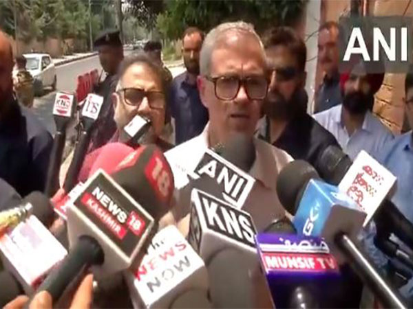 Jammu and Kashmir Chief Minister Omar Abdullah (Photo/ANI)