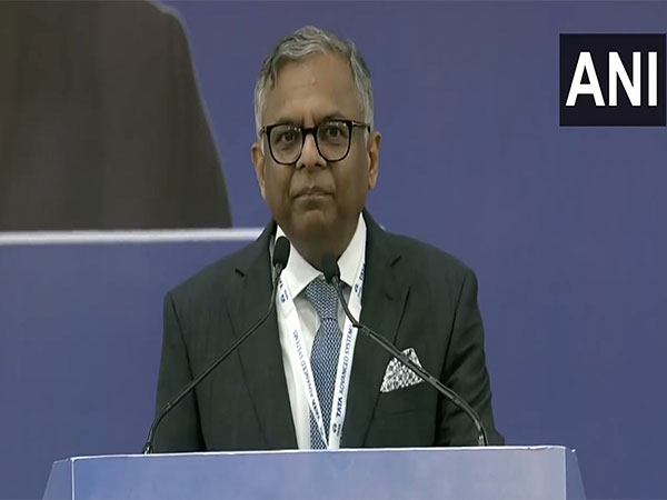 Tata Group Chairman Natarajan Chandrasekaran. (File photo/ANI)
