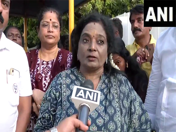  BJP’s Tamilisai Soundararajan demands safety audit after metro track collapse kills biker in Chennai (Photo/ANI)