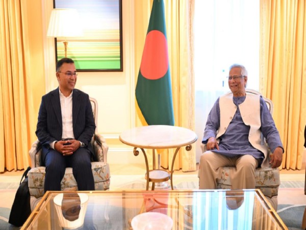 Muhammad Yunus and Tarique Rahman (Image/ Chief Adviser’s Press Wing)