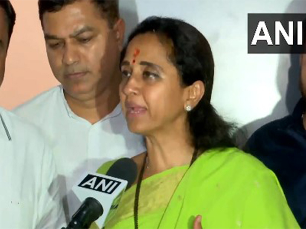 Nationalist Congress Party (Sharadchandra Pawar) MP Supriya Sule (Photo/ANI)