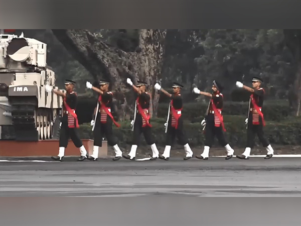 Passing Out Parade held on drill square in front of Chatwood Building of IMA (Photo/ANI)