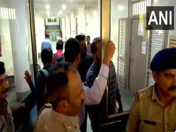 Families of Ahmedabad plane crash arrive at BJ Medical College to DNA samples (Photo/ANI)
