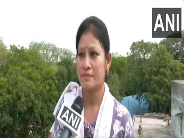 Rekha Kshtriya, an eye witness of the AI 171 plane air crash (Photo/ANI)