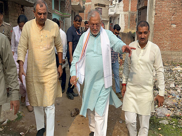 Uttar Pradesh Minister Suresh Kumar Khanna (Photo/ANI)