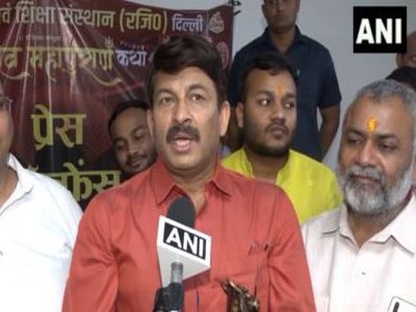 BJP MP Manoj Tiwari (Photo/ANI)