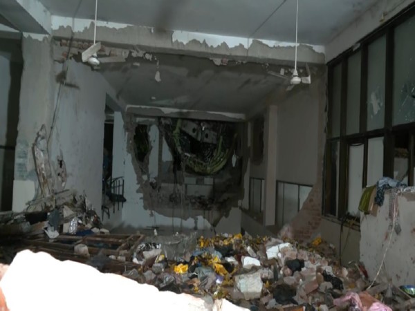 Visuals of the Doctor's hostel mess (Photo/ANI)