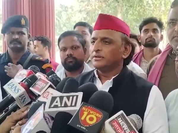 Samajwadi Party (SP) chief Akhilesh Yadav (Photo/ANI)