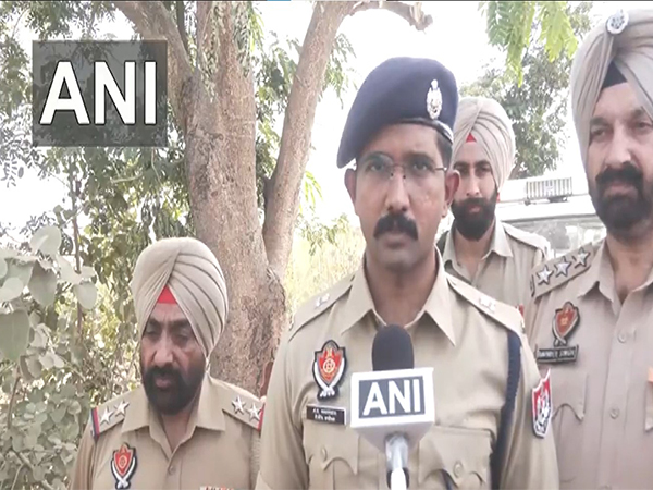 SP Detective, Amritsar Rural Police, Aditya S Warrier (Photo: ANI) 
