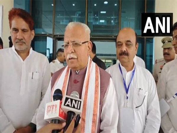  Union Minister Manohar Lal Khattar (Photo/ANI)