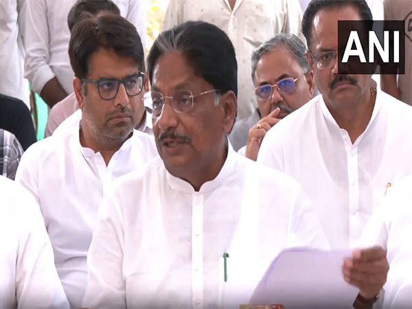 Gujarat Health Minister Rushikesh Patel (Photo/ANI)