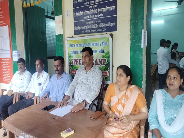 Forest Rights Camps held across six talukas in Goa (Photo/ANI)