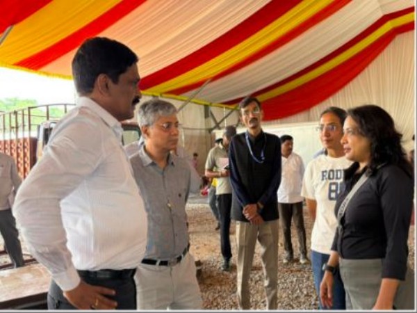  Visakhapatnam: Senior officials conduct review meeting for International Day of Yoga (Photo/PIB)