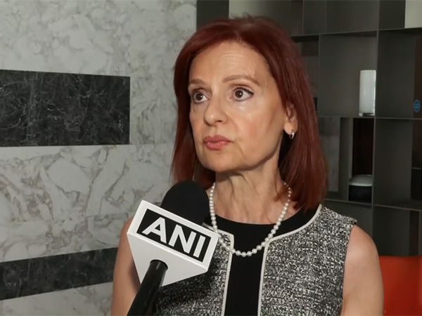 Marina Zevedeou, President of Women's Indian Chamber of Commerce and Industry (WICCI) (Image/ANI)