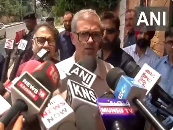  Jammu and Kashmir Chief Minister Omar Abdullah (Photo/ANI)