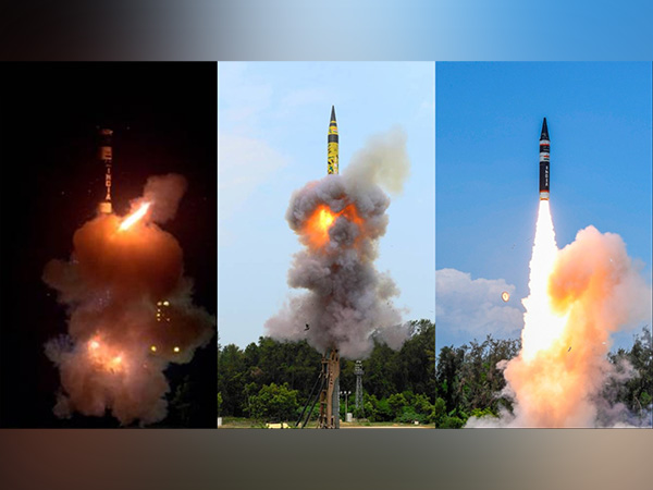 India's nuclear capable missiles of Agni series  (Photo/ PIB)