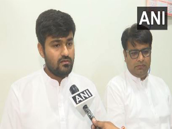 Rushabh Rupani, son of former CM late Vijay Rupani (Photo/ANI)