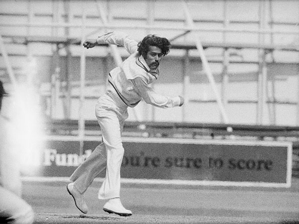 BS Chandrasekhar delivered a series-sealing spell for India. (Photo- @ICC X)