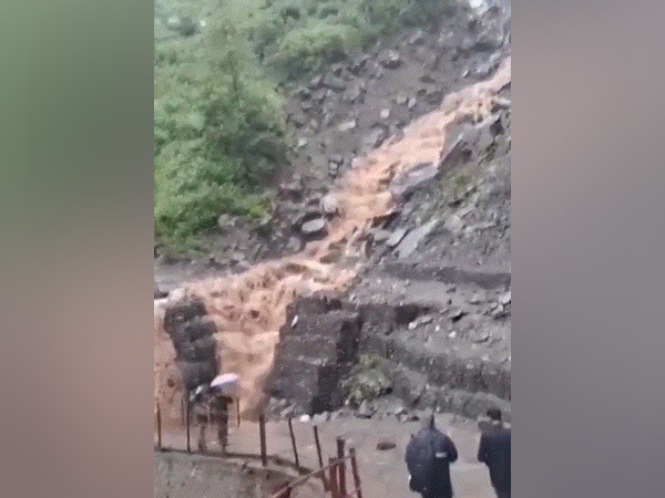 Visuals from Rudraprayag following landslide (Photo: Rudraprayag Police) 