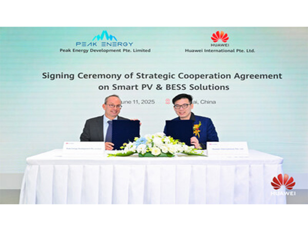 Huawei Digital Power and Peak Energy Sign MoU at SNEC 2025 to Accelerate 700MWp C&I Solar Projects Across APAC