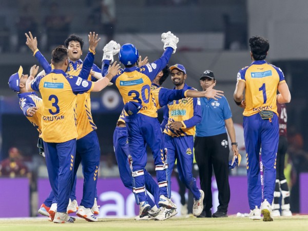 Bhopal Leopards celebrate after beating Bundelkhand Bulls in Madhya Pradesh League 2025 (Image: MPL)