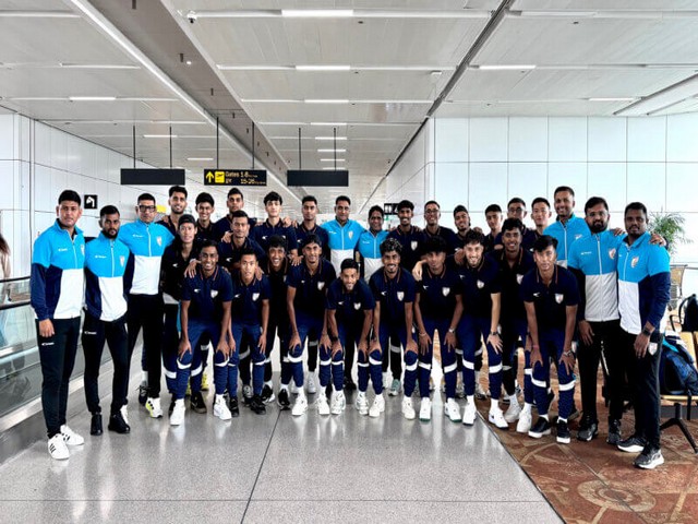 India U23 men's squad will leave for Tajikistan tour (Image: AIFF media)