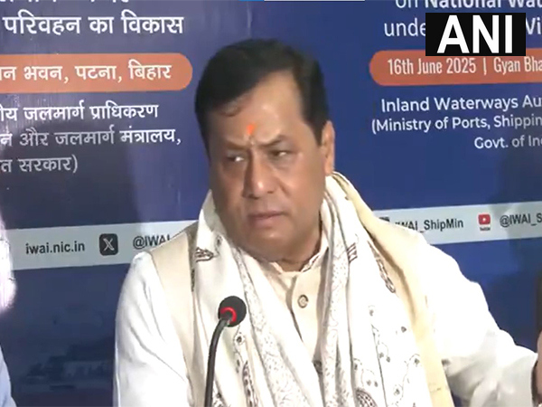 Union Shipping and Waterways Minister Sarbananda Sonowal (Photo/ANI)