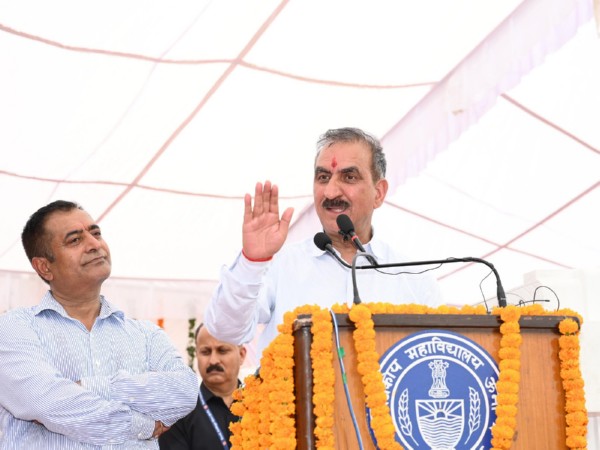 Himachal Pradesh Chief Minister Sukhvinder Singh Sukhu (Photo/ANI)  