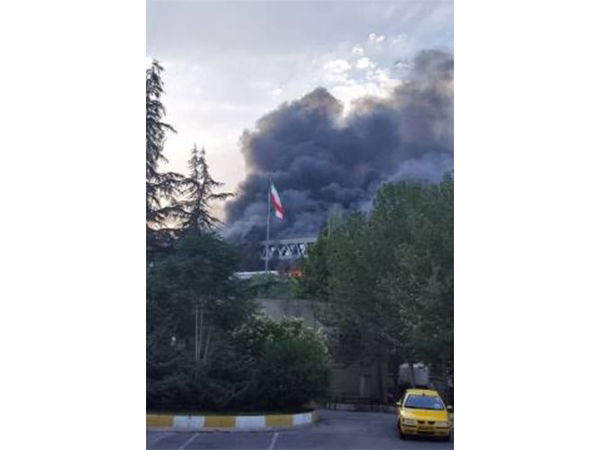 Image shared by Embassy of Iran in India of a targeted strike (Photo/ X@Iran_in_India)