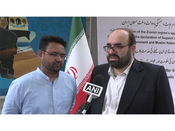  Farid Faridasr (right), Cultural Counselor at Iran Culture House, New Delhi (Photo/ ANI)