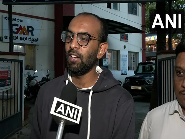 Rapido bike taxi rider Suhas (Photo/ANI)