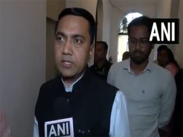 Goa Chief Minister Pramod Sawant (Image source: ANI)