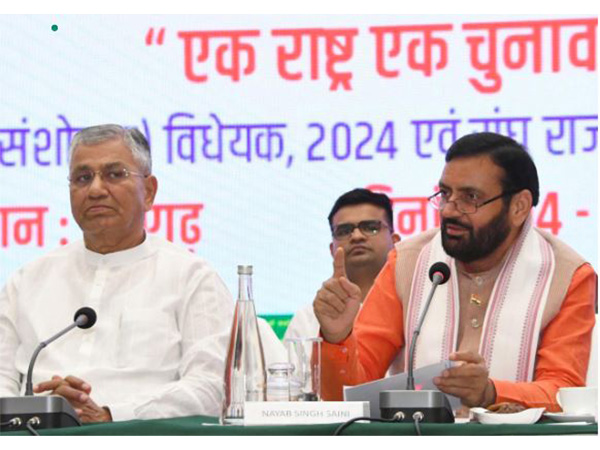 Haryana Chief Minister Nayab Singh Saini. (Photo/ANI)