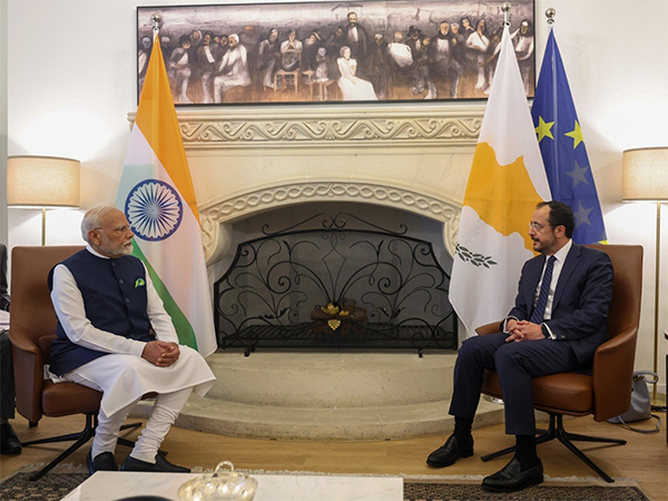 Prime Minister Narendra Modi and Cyprus President Nikos Christodoulides (Image: X/@narendramodi) 