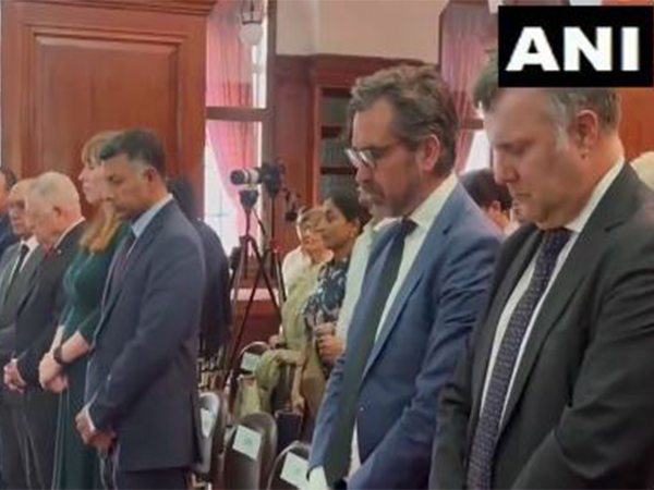 The High Commission of India in London held a solemn commemorative ceremony in memory of the lives lost in the Air India AI171 plane crash in Ahmedabad (Photo/ANI) 