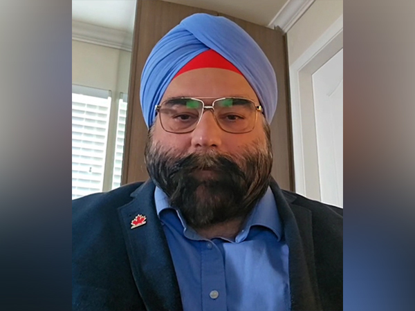  Rishi Singh, Honorary Director of the Kendriya Likhari Sabha (North America) (Photo/ANI)