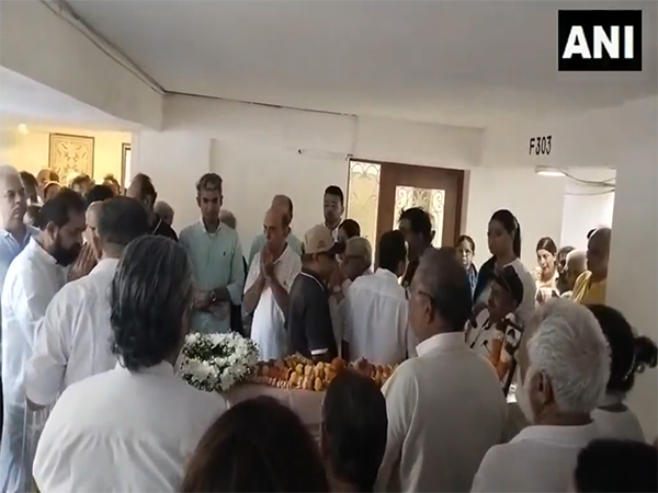 Mortal remains of Captain Sumeet Sabharwal brought to his residence (Photo/ANI)