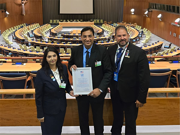 Dr. Arpit Chopra Jain, a leader in alternative medicine, was honored as Guest of Honour at the United Nations Global Excellence Awards in New York on June 9, 2025.