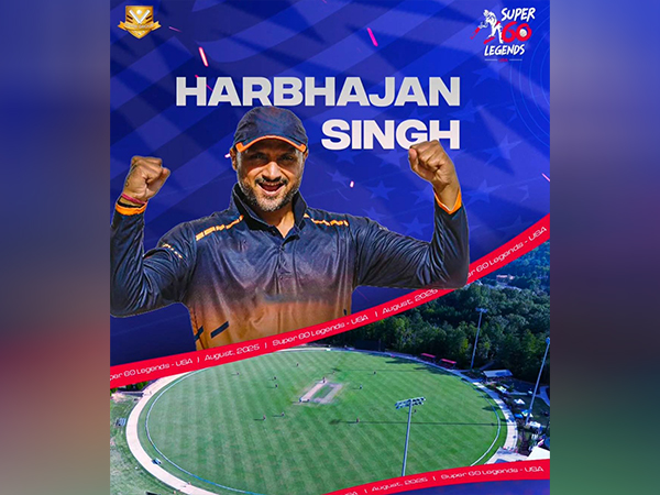 Former India cricketer Harbhajan Singh (Image: Super60 USA)