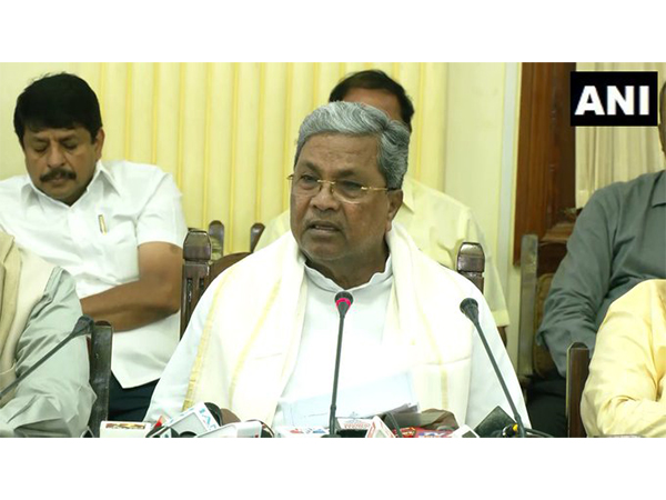 Karnataka Chief Minister Siddaramaiah (File Photo/ANI)