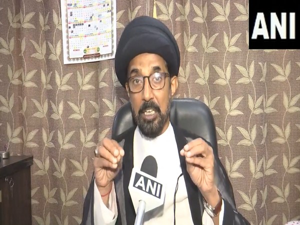 Shia religious leader Maulana Saif Abbas (Photo/ANI)