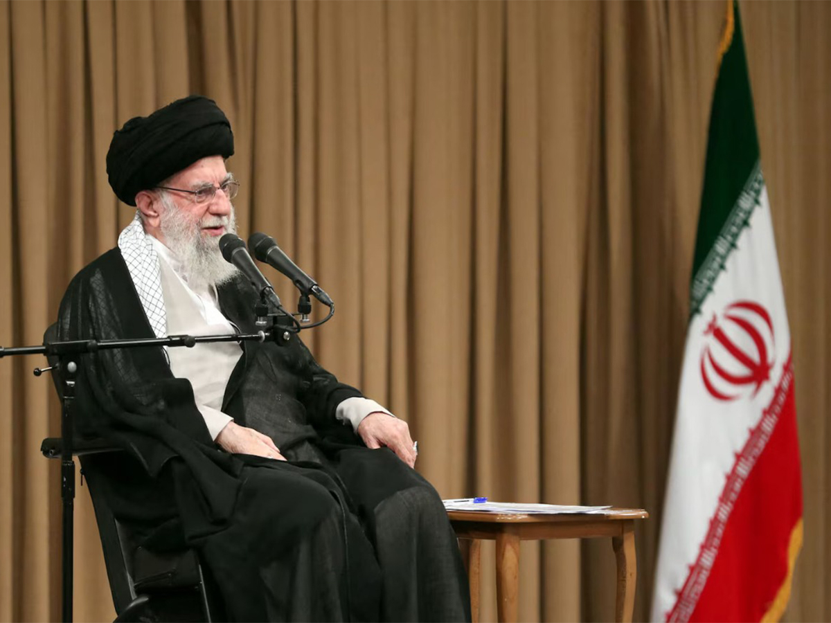 Iran's supreme leader Ayatollah Ali Khamenei. (Source: Reuters)