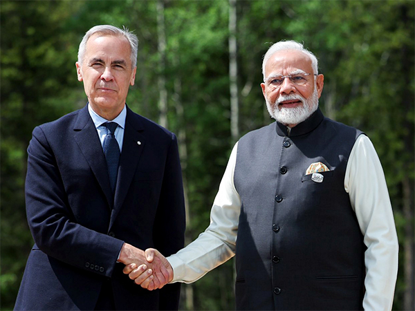 PM Modi and Canadian PM Carney (Photo/ ANI)