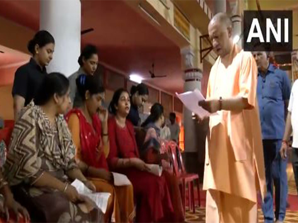 Uttar Pradesh CM Yogi Adityanath (Photo/ANI)