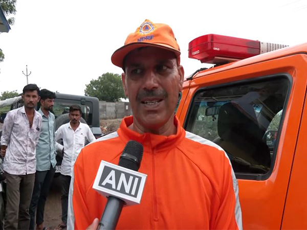 NDRF Team Commander Inspector Vinay Kumar Bhati of the 6th Battalion(Photo/ANI)