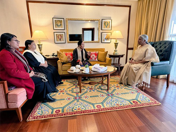 Delegation led by Smt Yangchan Dolma met FM Nirmala Sitharaman (Photo/@nsitharamanoffc)