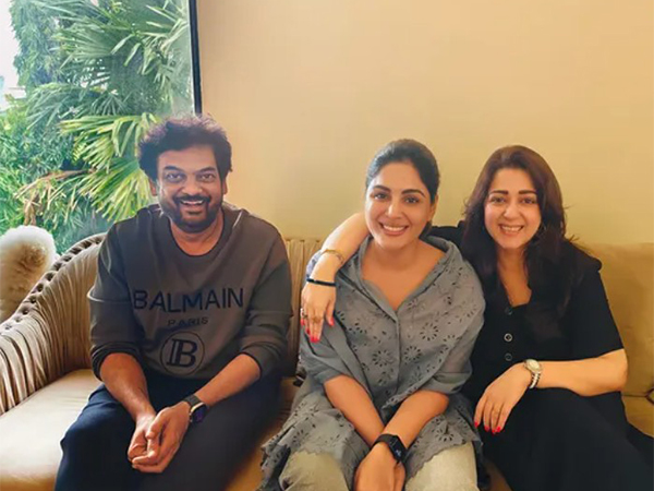 Samyuktha and Puri Jagannadh (Photo/Instagram@puriconnects)